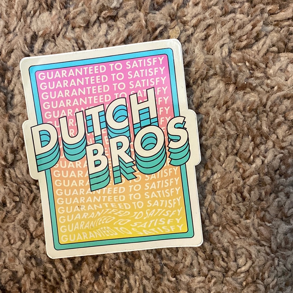 Dutch bros sticker